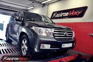 Chip tuning Toyota Land Cruiser V8 4.5 D4D 286 KM