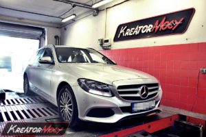 Chip tuning Mercedes W205 C 180 1.6T 156 KM