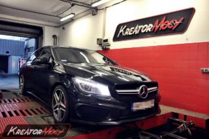 Chip tuning Mercedes C117 CLA45 AMG 381 KM