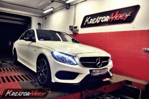 Chip tuning Mercedes W205 C450 AMG V6 367 KM