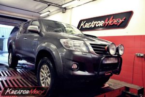 Podniesienie mocy Toyota Hilux 3.0 D4D 171 KM (manual)