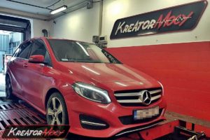 Chip tuning Mercedes W246 B 220 2.0T 184 KM