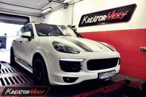 Chip tuning Porsche Cayenne 958 Diesel S 4.2 385 KM (CUDC)