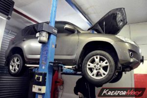 Usunięcie zapchanego DPF Toyota RAV4 2.2 D4D 150 KM