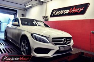 Chiptuning Mercedes C W205 C 180 1.6 Turbo 156 KM