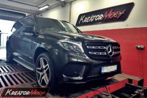 Chip tuning Mercedes X166 GLS 350d BlueTec 258 KM