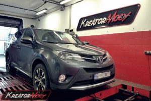 Chip tuning Toyota RAV4 2.0 D4D 124 KM