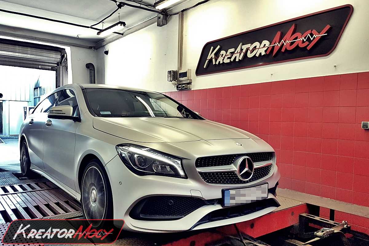 Chip tuning Mercedes C117 CLA 250 211 KM Kreator Mocy