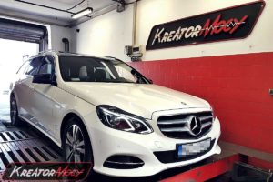 Chip tuning Mercedes W212 E 350 BlueTec 258 KM