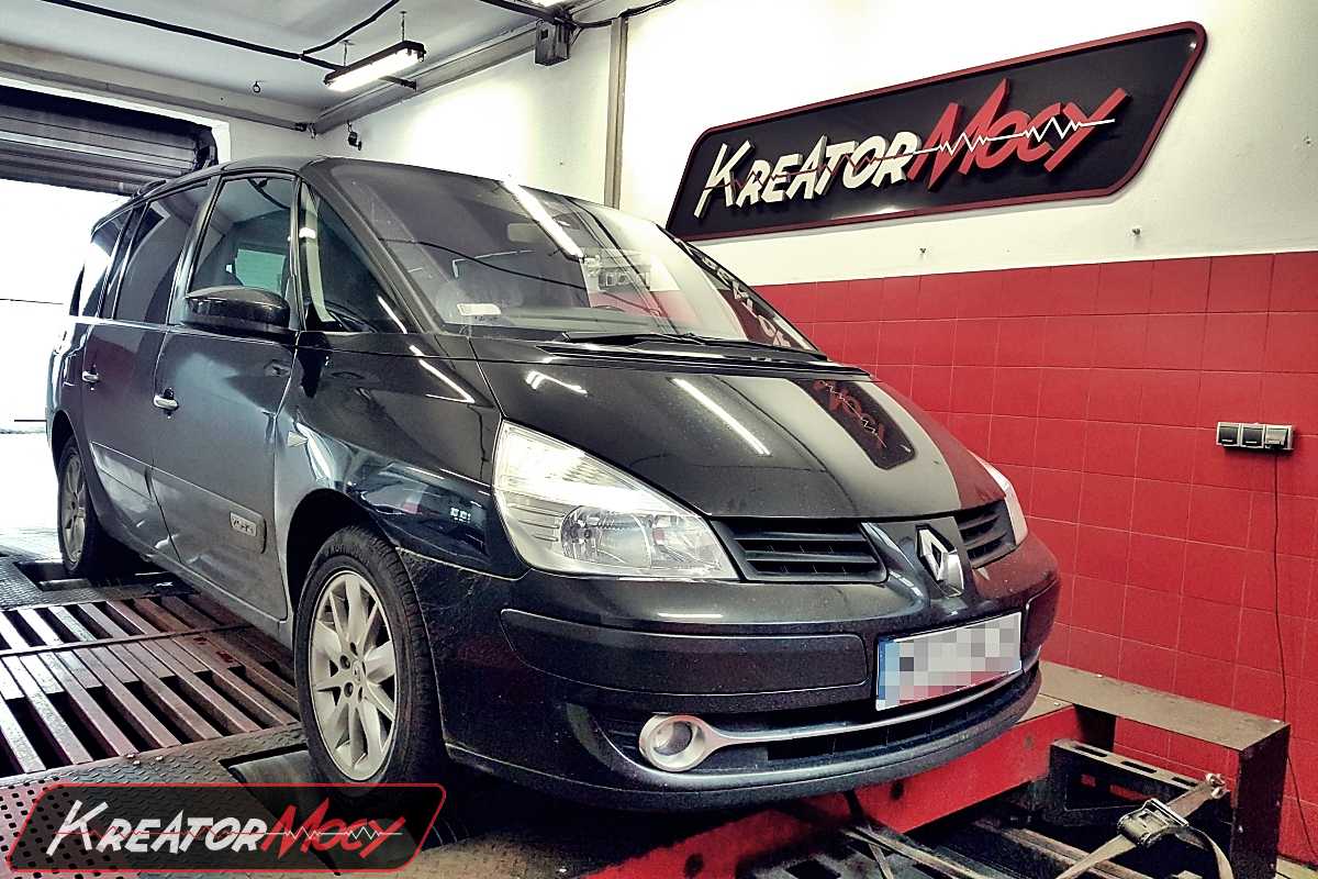 Chip tuning Renault Espace 2.0 DCI 173 KM Kreator Mocy