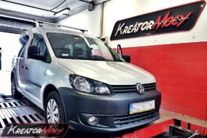 Remap VW Caddy II 1.6 TDI 75 KM (CAYE)