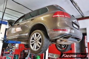 Usuwanie DPF VW Touareg II 4.2 TDI 340 KM (CKDA)