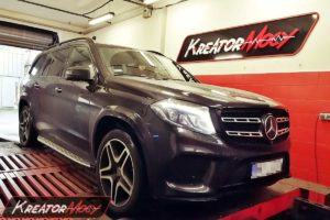 Chip tuning Mercedes X166 GLS 500 4.7T V8 455 KM