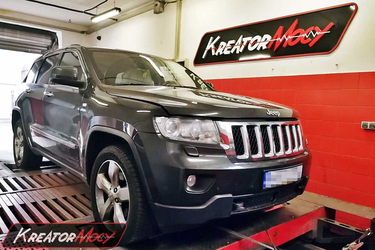 Chip tuning Jeep Grand Cherokee 3.0 CRD 190 KM Kreator Mocy
