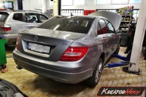 Usuwanie DPF Mercedes W204 C220 CDI 170 KM