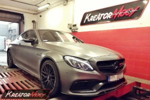 Chip tuning Mercedes W205 C63 AMG 4.0 V8 476 KM