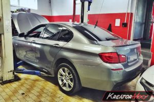 Usuwanie filtra DPF BMW 5 F10 520d 2.0d 184 KM