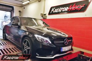 Chip tuning Mercedes W205 C43 AMG 3.0 367 KM