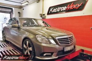 Chip tuning Mercedes W212 E 200 CGI 1.8T 184 KM