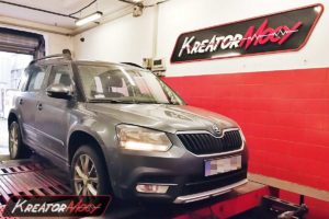 Chip tuning Skoda Yeti FL 2.0 TDI 110 KM (DFSA)