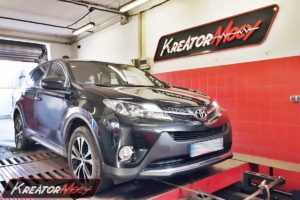 Remap Toyota RAV4 2.0 D4D 124 KM 91 kW