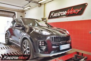 Hamownia Kia Sportage IV 1.6 T-GDI 177 KM (MED17.9.8)