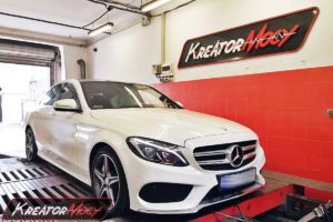 Chip tuning Mercedes W205 C 400 3.0T 333 KM