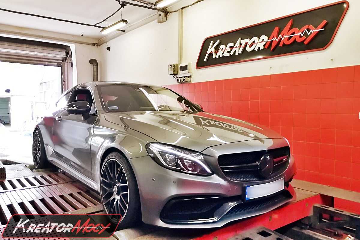 Chip tuning Mercedes W205 C 63 S AMG 510 KM Kreator Mocy