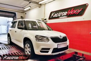 Tuning Skoda Yeti 2.0 TDI 110 KM 4x4 (DFSA)