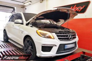 Chip tuning Mercedes W166 ML63 AMG 557 KM