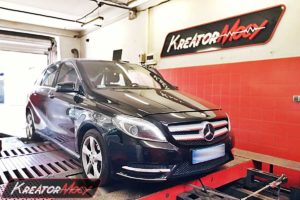 Tuning Mercedes W246 B 180 1.6T 122 KM