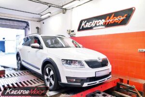 Remap Skoda Octavia 3 Scout 2.0 TDI 184 KM 135 kW (CUNA)