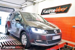 Remap VW Sharan 2.0 TDI 150 KM 110 kW (DLTA)