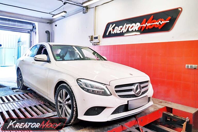 Chip tuning Mercedes W205 C 200d 2.0d 150 KM Kreator Mocy