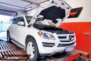 Chip tuning Mercedes X166 GL 450 4.7 V8 Biturbo 367 KM