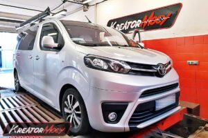 Chiptuning Toyota ProAce 2.0 D4D 150 KM 110 kW