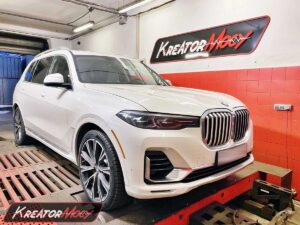 Chiptuning BMW X7 G07 40i 3.0T 340 KM 250 kW