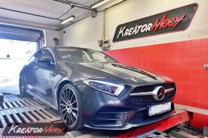 Chiptuning Mercedes C257 CLS 400d 2.9d 340 KM 250 kW