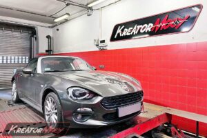 Dyno Fiat 124 Spider 1.4 MultiAir 140 KM 103 kW